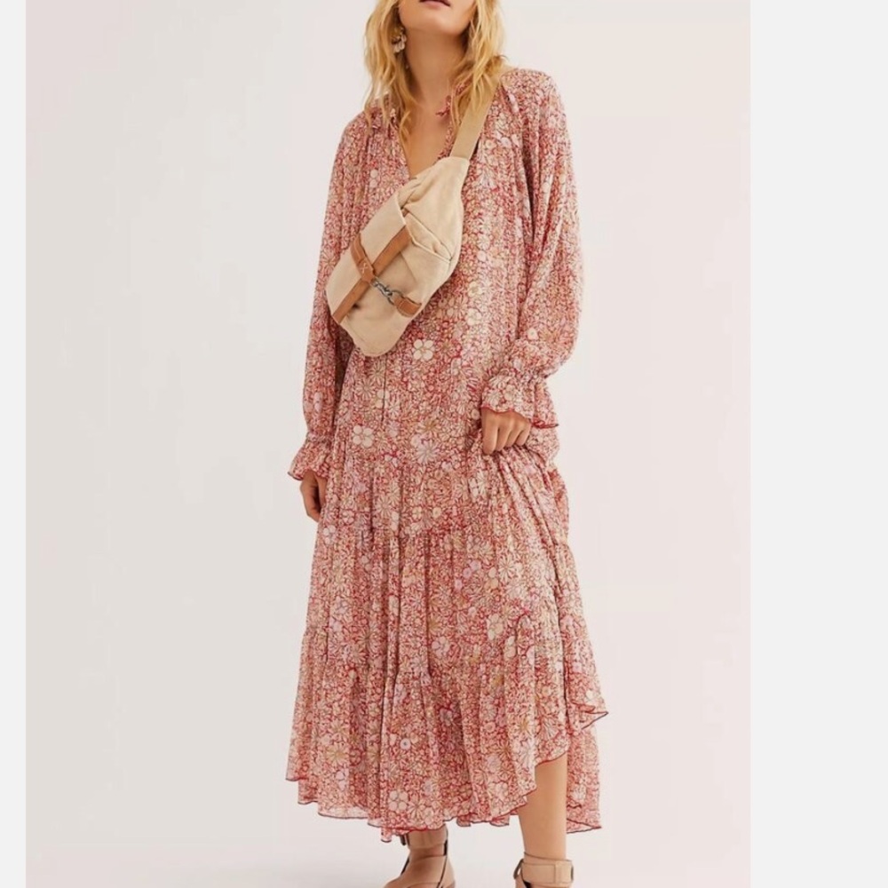 Free People Feeling Groovy Maxi Dress